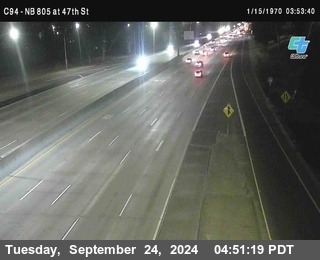 (C094) NB 805 : 47th Street (on ramp)