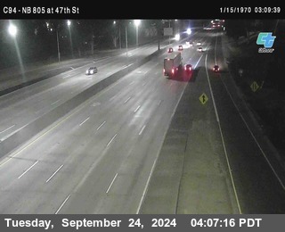 (C094) NB 805 : 47th Street (on ramp)