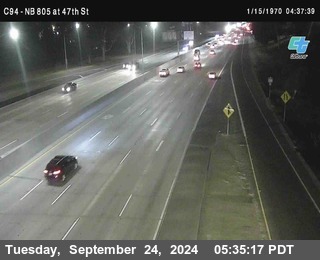 (C094) NB 805 : 47th Street (on ramp)