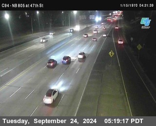 (C094) NB 805 : 47th Street (on ramp)