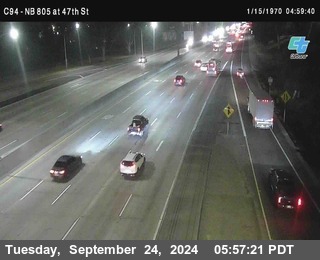 (C094) NB 805 : 47th Street (on ramp)