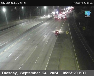 (C094) NB 805 : 47th Street (on ramp)