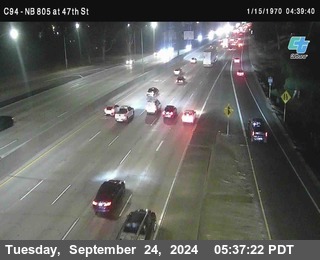 (C094) NB 805 : 47th Street (on ramp)