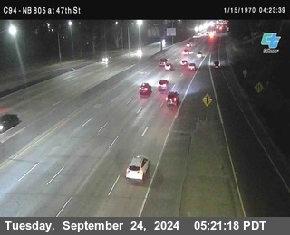 (C094) NB 805 : 47th Street (on ramp)