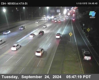 (C094) NB 805 : 47th Street (on ramp)