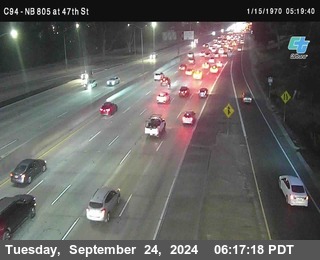 (C094) NB 805 : 47th Street (on ramp)