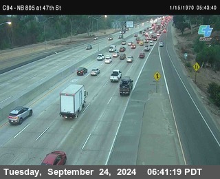 (C094) NB 805 : 47th Street (on ramp)