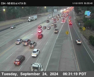 (C094) NB 805 : 47th Street (on ramp)