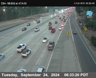 (C094) NB 805 : 47th Street (on ramp)