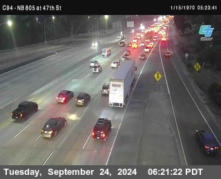 (C094) NB 805 : 47th Street (on ramp)