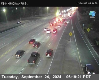 (C094) NB 805 : 47th Street (on ramp)