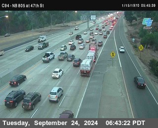 (C094) NB 805 : 47th Street (on ramp)