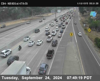 (C094) NB 805 : 47th Street (on ramp)