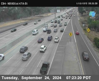 (C094) NB 805 : 47th Street (on ramp)