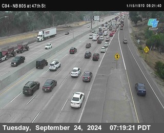 (C094) NB 805 : 47th Street (on ramp)