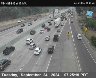 (C094) NB 805 : 47th Street (on ramp)