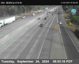 (C094) NB 805 : 47th Street (on ramp)