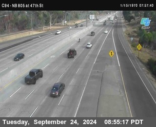 (C094) NB 805 : 47th Street (on ramp)