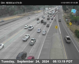 (C094) NB 805 : 47th Street (on ramp)