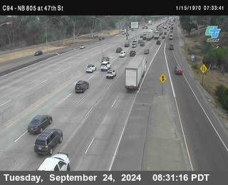 (C094) NB 805 : 47th Street (on ramp)