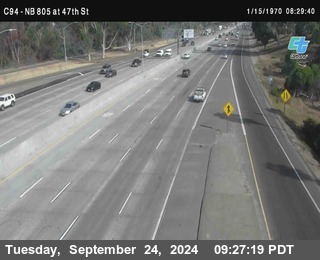 (C094) NB 805 : 47th Street (on ramp)