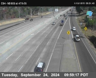 (C094) NB 805 : 47th Street (on ramp)