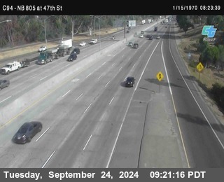 (C094) NB 805 : 47th Street (on ramp)