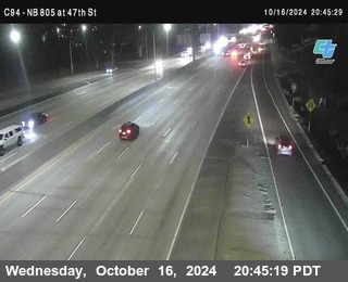 (C094) NB 805 : 47th Street (on ramp)