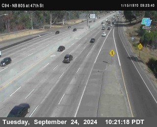 (C094) NB 805 : 47th Street (on ramp)