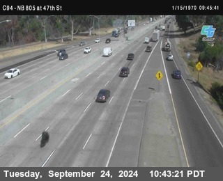 (C094) NB 805 : 47th Street (on ramp)