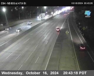 (C094) NB 805 : 47th Street (on ramp)