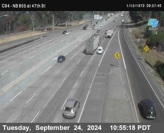 (C094) NB 805 : 47th Street (on ramp)