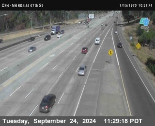 (C094) NB 805 : 47th Street (on ramp)