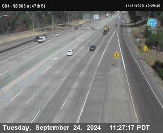 (C094) NB 805 : 47th Street (on ramp)