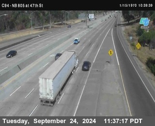 (C094) NB 805 : 47th Street (on ramp)