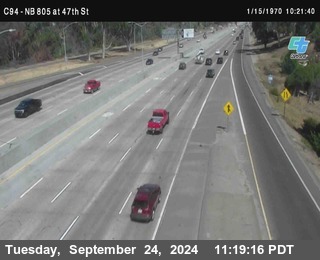 (C094) NB 805 : 47th Street (on ramp)