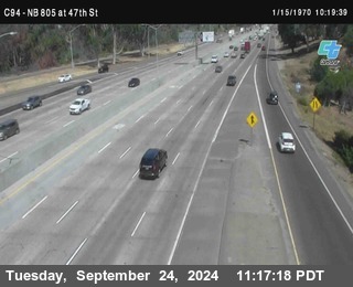 (C094) NB 805 : 47th Street (on ramp)