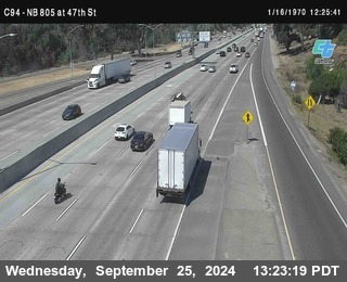 (C094) NB 805 : 47th Street (on ramp)