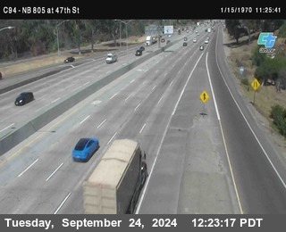 (C094) NB 805 : 47th Street (on ramp)