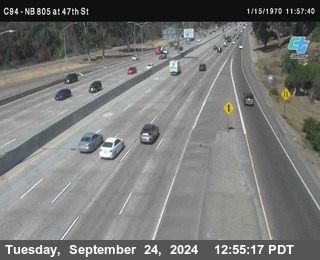 (C094) NB 805 : 47th Street (on ramp)