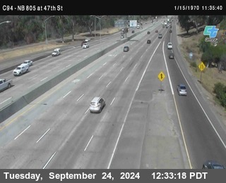 (C094) NB 805 : 47th Street (on ramp)