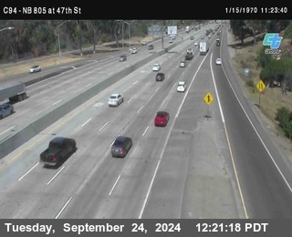 (C094) NB 805 : 47th Street (on ramp)