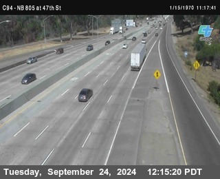 (C094) NB 805 : 47th Street (on ramp)