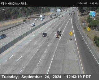 (C094) NB 805 : 47th Street (on ramp)