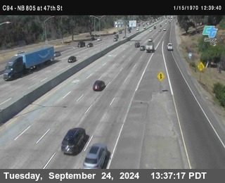 (C094) NB 805 : 47th Street (on ramp)