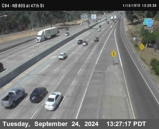 (C094) NB 805 : 47th Street (on ramp)