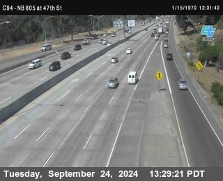 (C094) NB 805 : 47th Street (on ramp)