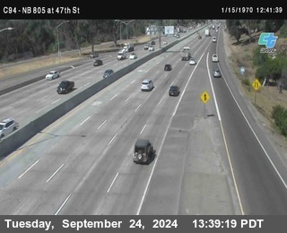 (C094) NB 805 : 47th Street (on ramp)