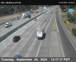 (C094) NB 805 : 47th Street (on ramp)