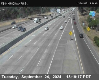 (C094) NB 805 : 47th Street (on ramp)